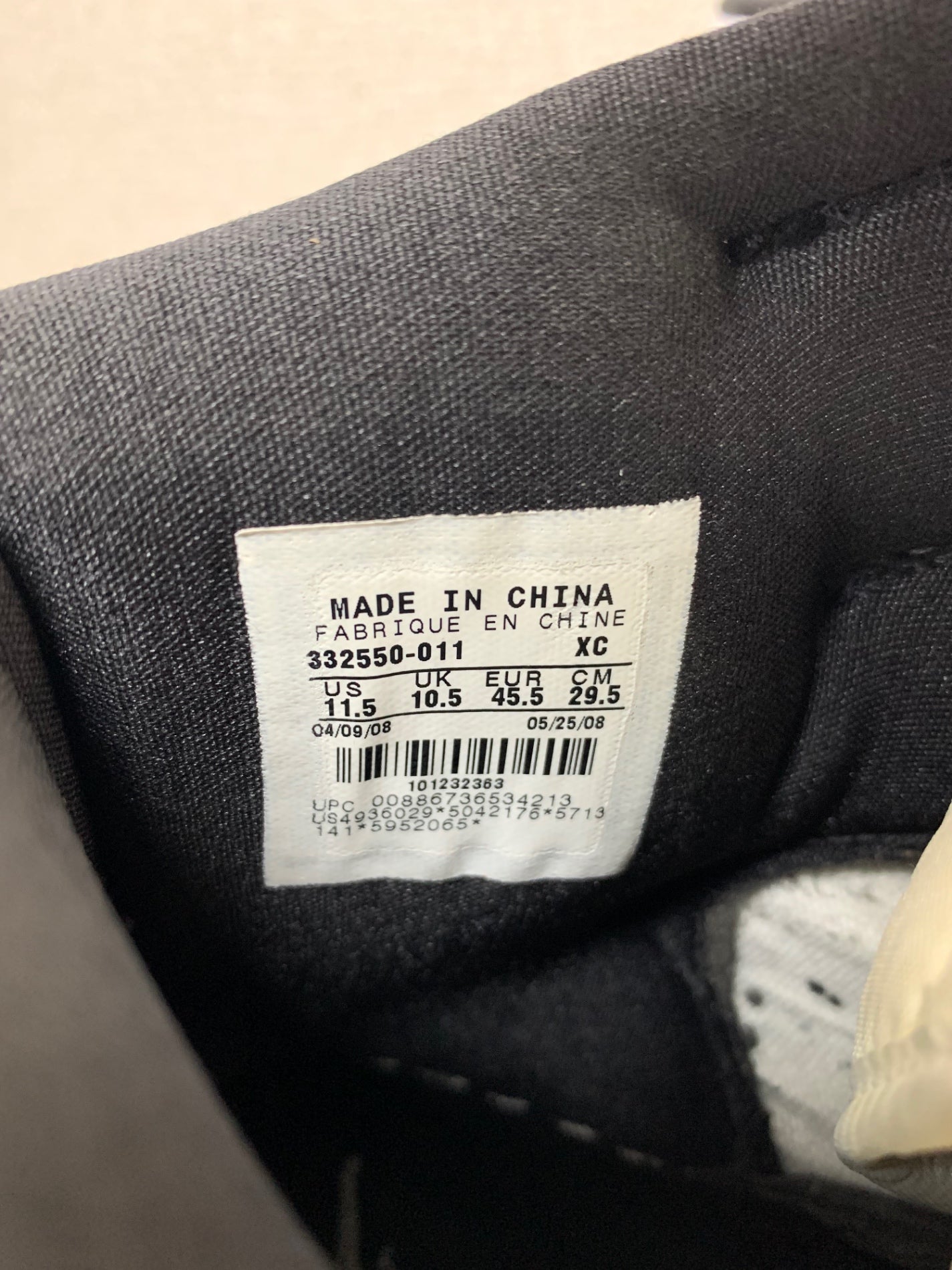 ナイキ エアジョーダン 1 ハイ 332550-011 29.5 ホワイト ITAASM68HLOC 【SALE】