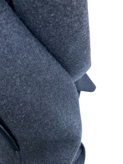 フォクシーブティック コート ウェブ 28944 40 グレー フリル ノーカラー ITSQLMAC9BWC