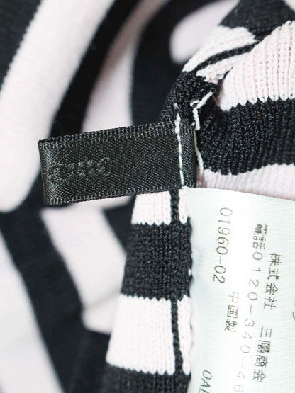 トゥービーシック W5N06-441-14 ニット 40 ピンク ボーダー ギャザー ITO8LM4CO91W