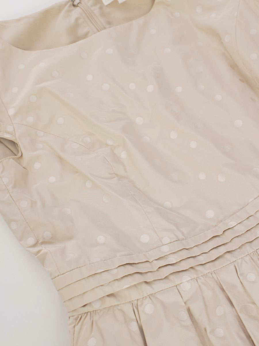 トゥービーシック W5J09-556-40 ワンピース 40 ベージュ ドット ITE8Q1BB1OZD 【SALE】