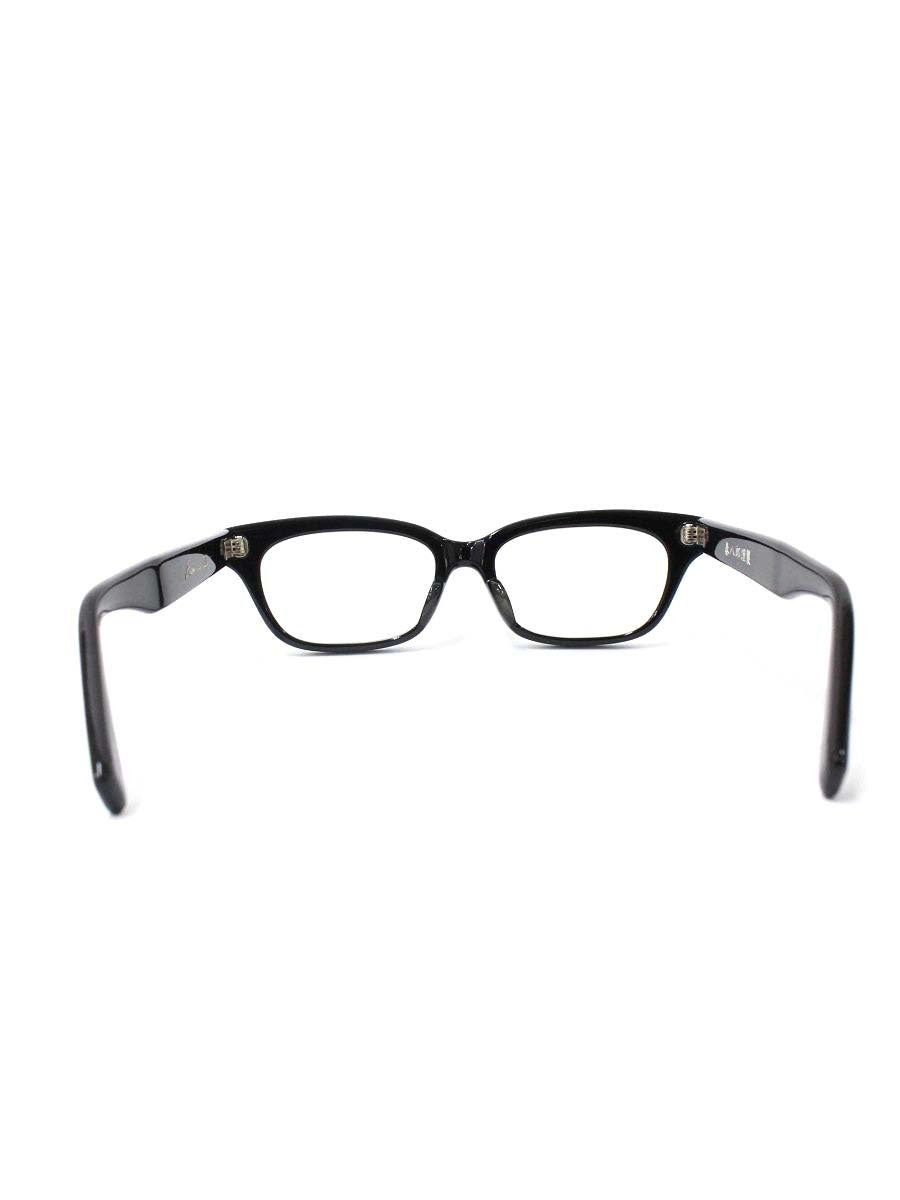 泰八郎謹製 金子眼鏡 Premire 3 メガネ ブラック 手造 セルロイド ウェリントン ITA2QREXFM0S