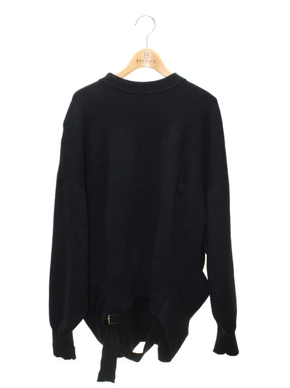 アドーア コットンカシミヤトレーナー 531-1270009 38 ブラック ITRXMOI07SF0