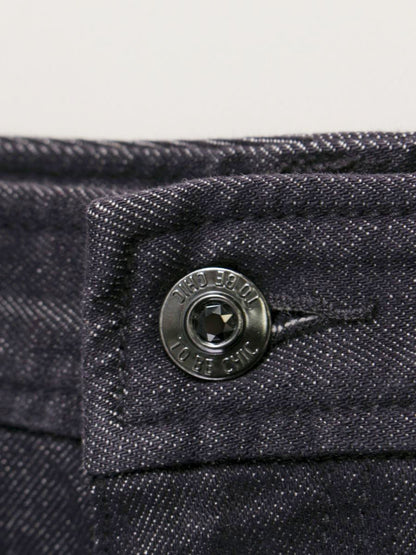 トゥービーシック W5R07-851-29 デニムパンツ 40 ネイビー カラーストーン クロップド ITAKV4RPF1DC