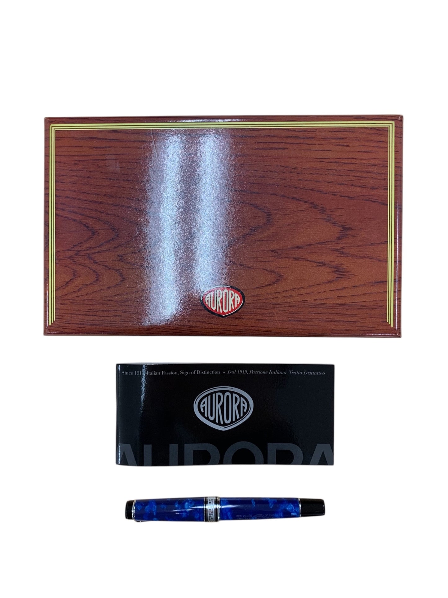 アウロラ 万年筆 オプティマ ブルーCT EF 14K 585 IT7526A6AYVN
