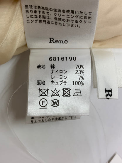 ルネ 6816190 ワンピース 34 ベージュ ツイード ITLIVDE5KQJT
