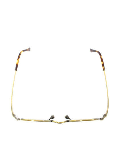 カメマンネン 10833 メガネ ゴールド チタンフレーム フルリム ラウンド IT8X661PD2C2 【SALE】