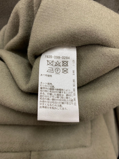 ブラミンク 7925-299-0294 ステンカラーコート 38 カーキグリーン ウール ITOT5P6RDHPI