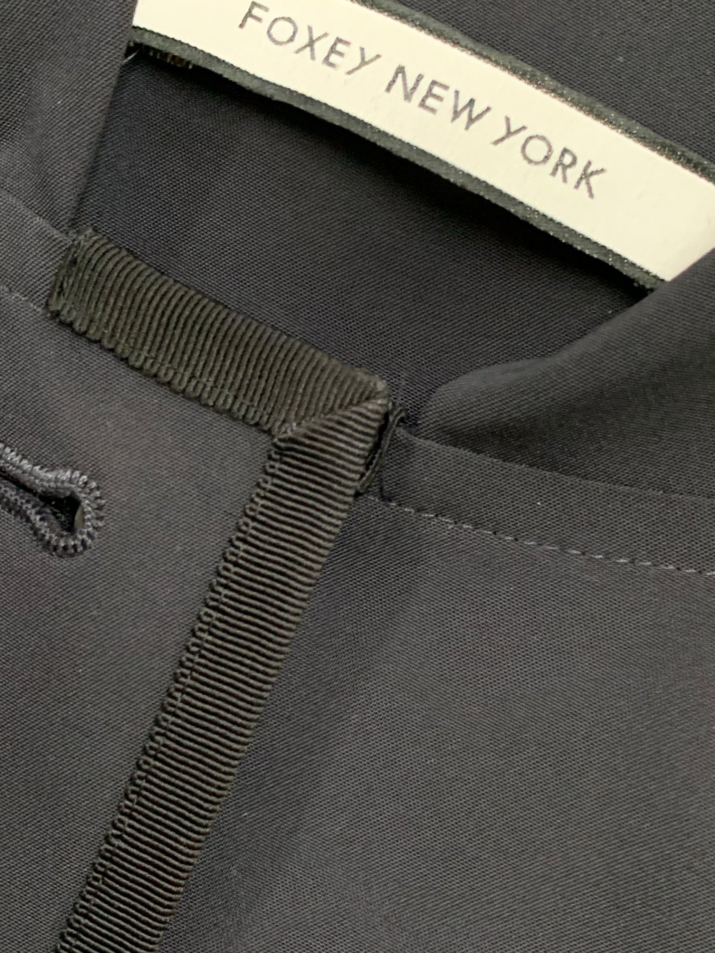 フォクシーニューヨーク コート Rainy Fit and Flare 34807 38 ネイビー ITPQGQVN3YSW