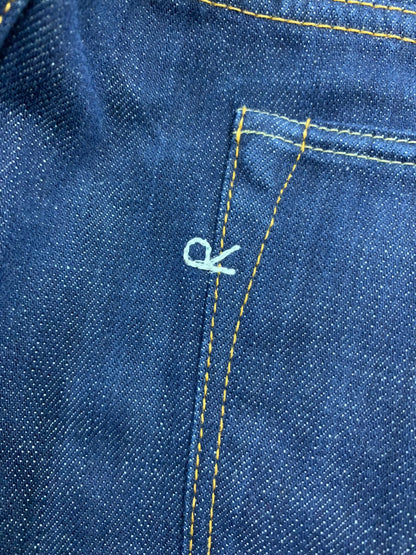 フォーティファイブ アール デニムパンツ 33 ネイビー コットン IT3IMPW2CSO1