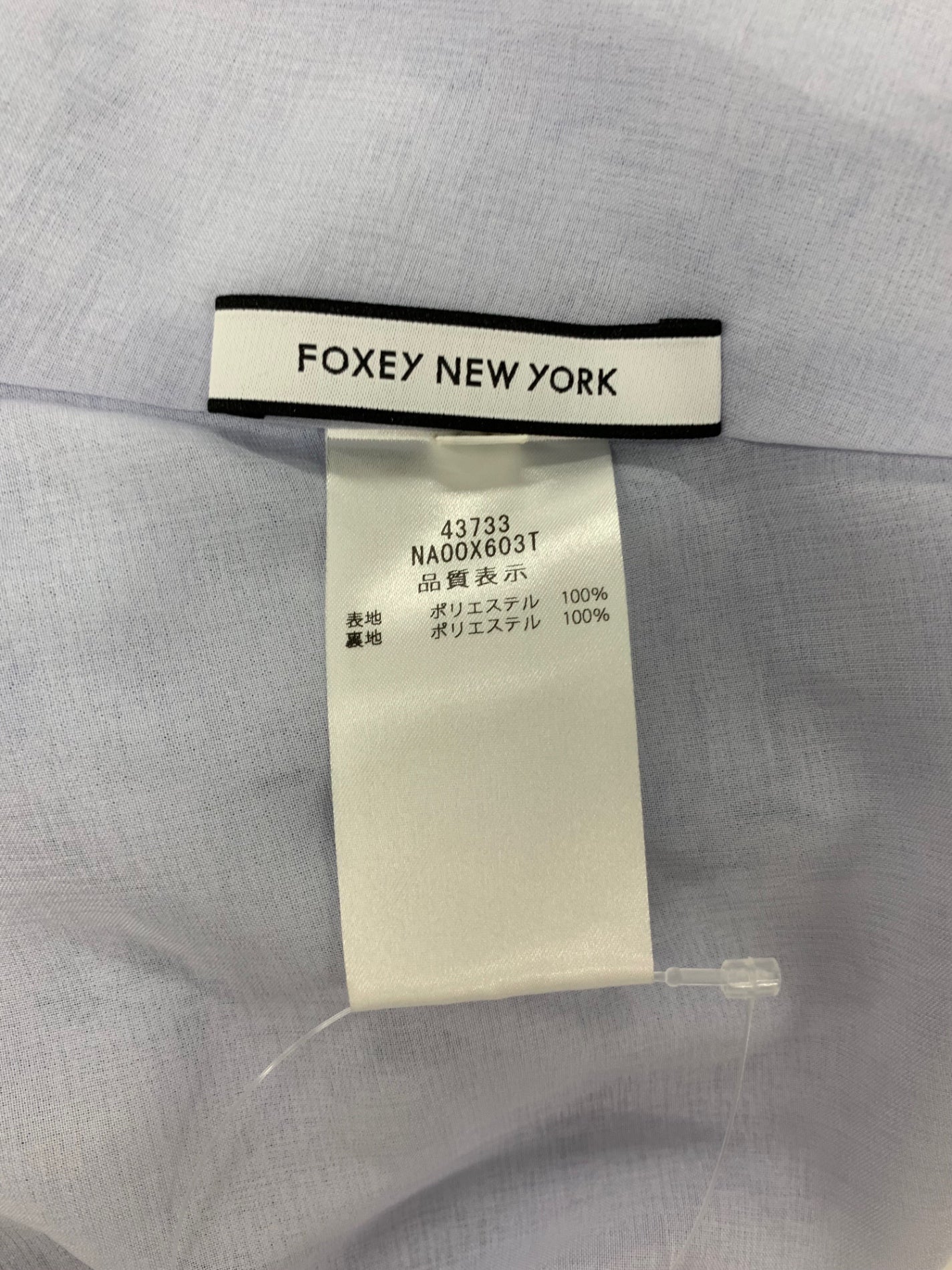 高級感✨フォクシーニューヨーク ワンピース　38 ブルー フォーマル 結婚式 Yahoo!オークション -「フォクシー ワンピース 38 ネイビー