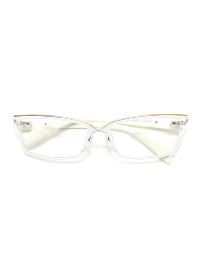 サムライ翔 リラックスライン 仁 SS-J208 LTD メガネ ホワイト 限定カラー メタルフレーム フルリム スクエア IT4WWHJ7C72G