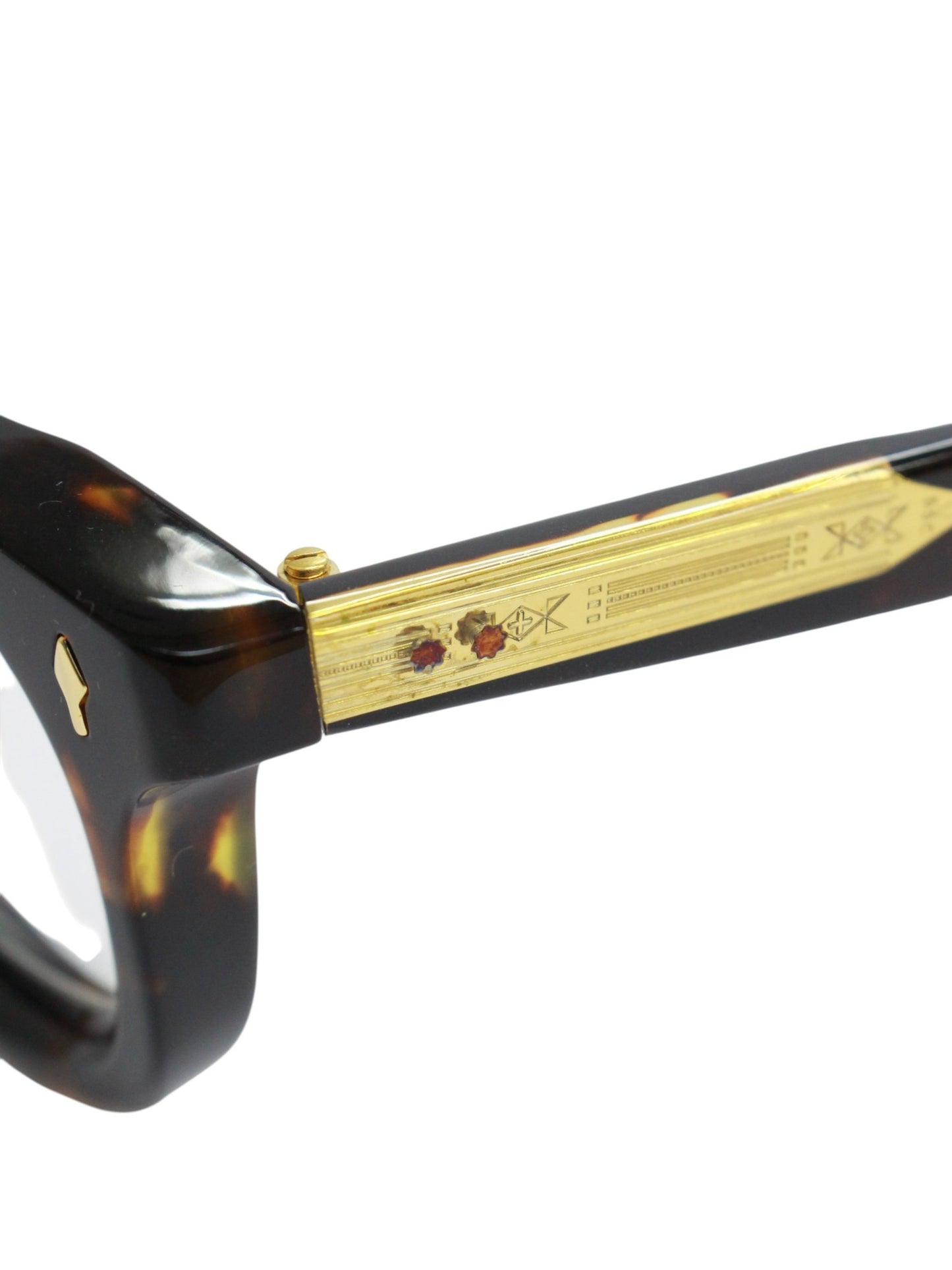 ジャックマリーマージュ DEVAUX JMMDU3T メガネ ブラウン DEVAUX メガネ べっ甲柄 400本限定 ITXPXOV764KS