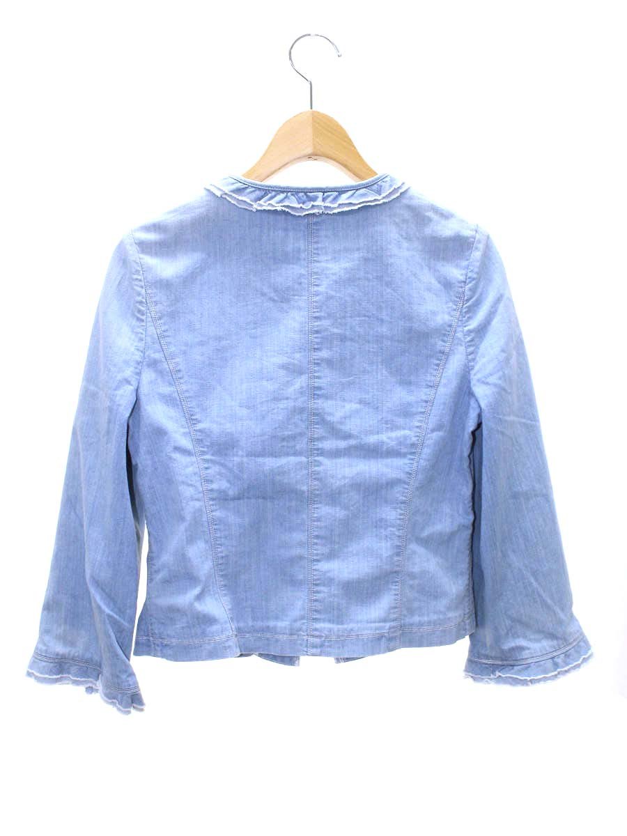 エムズグレイシー Denim Jacket 814317 ジャケット 38 ブルー ITSG9VRB1PG6