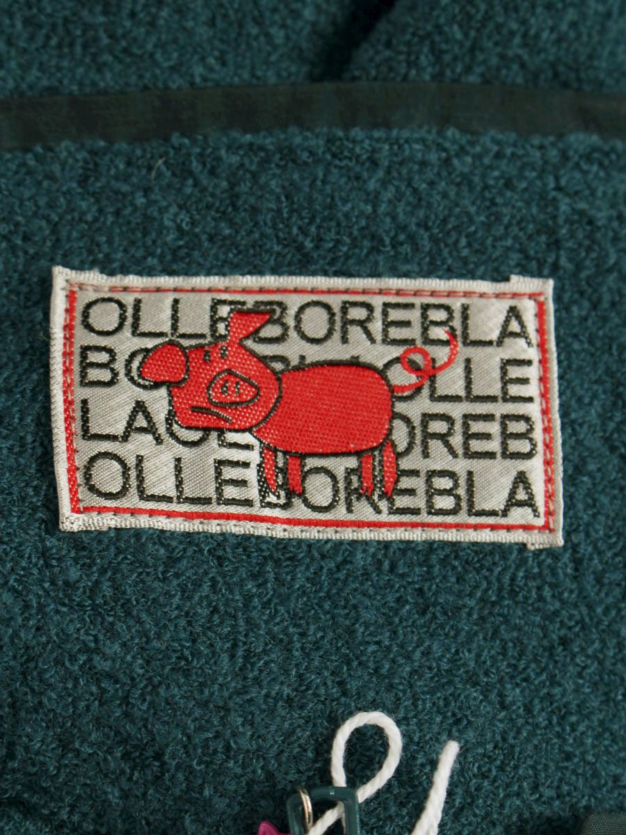 アルベロベロ 434453 ブルゾン F グリーン フリース ジップアップ ビジュー ITBJ2RA6PNDC