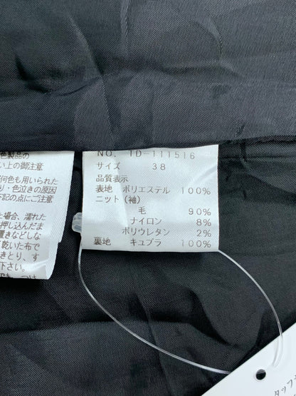 エムズグレイシー 111516 ワンピース 38 ブラック リボン・カメリア・リップ ジャガード ITBGGIUUOB4C 【SALE】