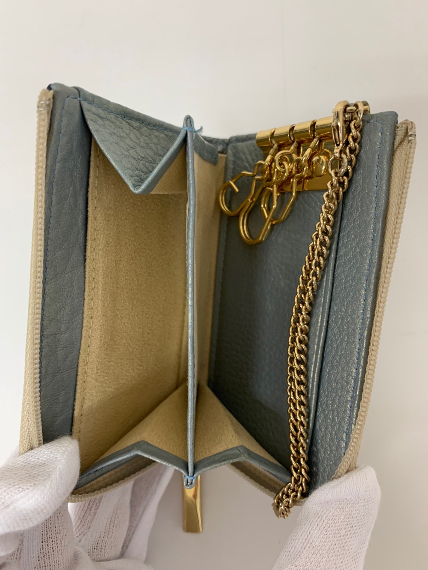 アタオ ベル・ハッピーヴィトロキャトル ミニ財布 マルチカラー キーケース+ミニ財布 ITFT3EOR1KSM 【SALE】