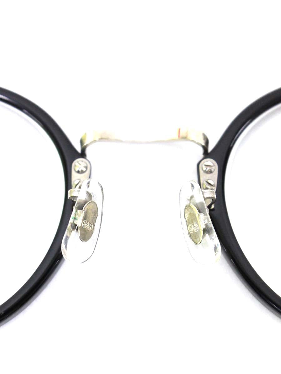 アイヴァン Chrissie クリッシー メガネ ブラック/シルバー コンビフレーム ウェリントン ITSDRTDZ9CKY