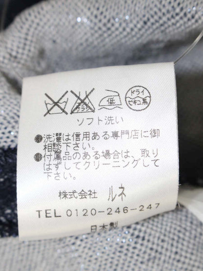 ルネ 6542220 ワンピース 34 ネイビー ドット ITHL0WM2KF0F