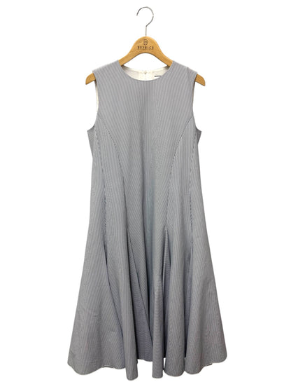 フォクシーニューヨーク Whisper Dress 42640 ワンピース 38 ブルー ストライプ ITERIS59WVAC