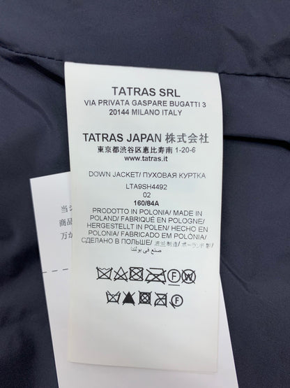 タトラス セラミカ LTA9SH4492 ダウンコート 02 ネイビー ナイロン  ファー IT5WXYLK50O0