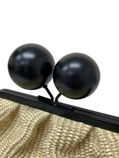 ウィークエンドマックスマーラ パスティチーノ 24155110856 ハンドバッグ ベージュ ラフィア エフェクト ミディアム 2WAY ITZS4Z43FPQ4