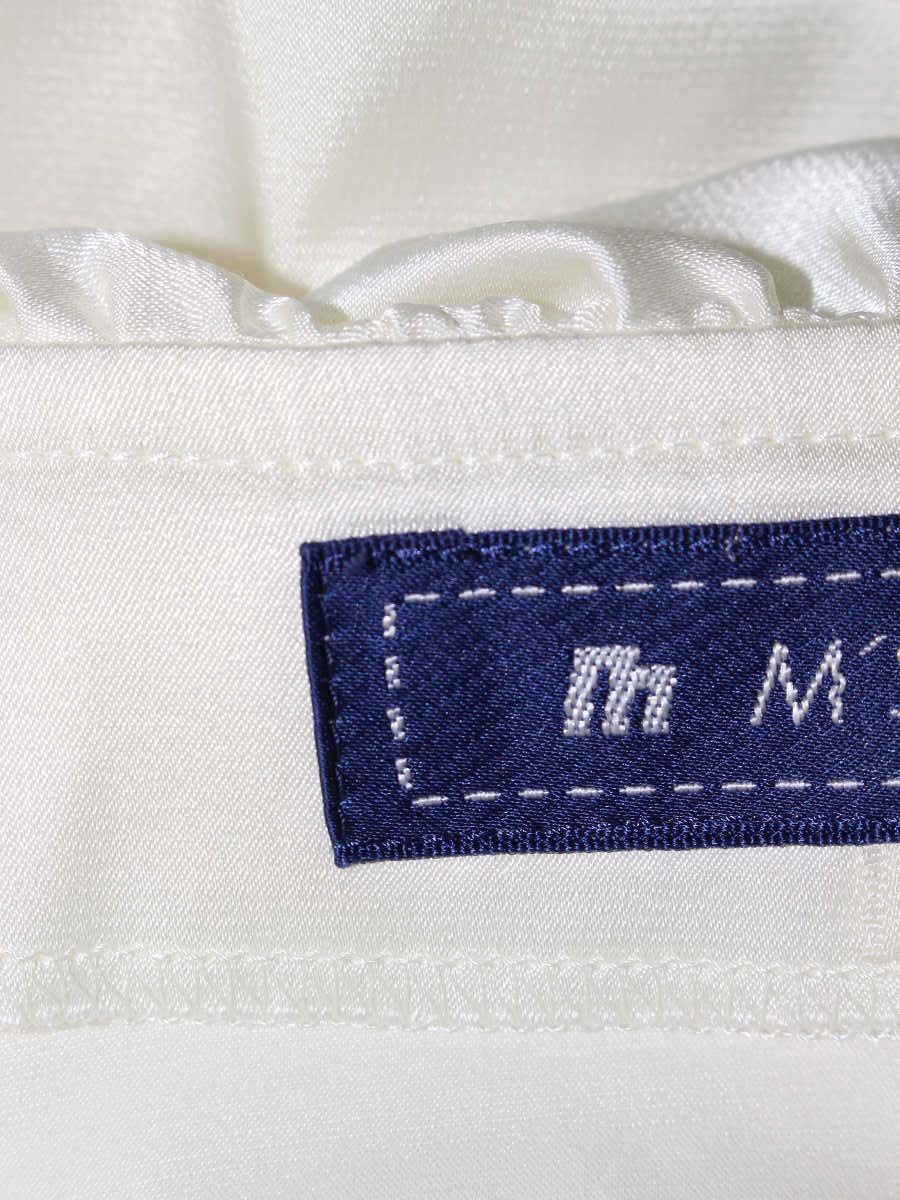 エムズグレイシー 520502 ブラウス 40 アイボリー シャツ フリル ITI64KKI6BU0