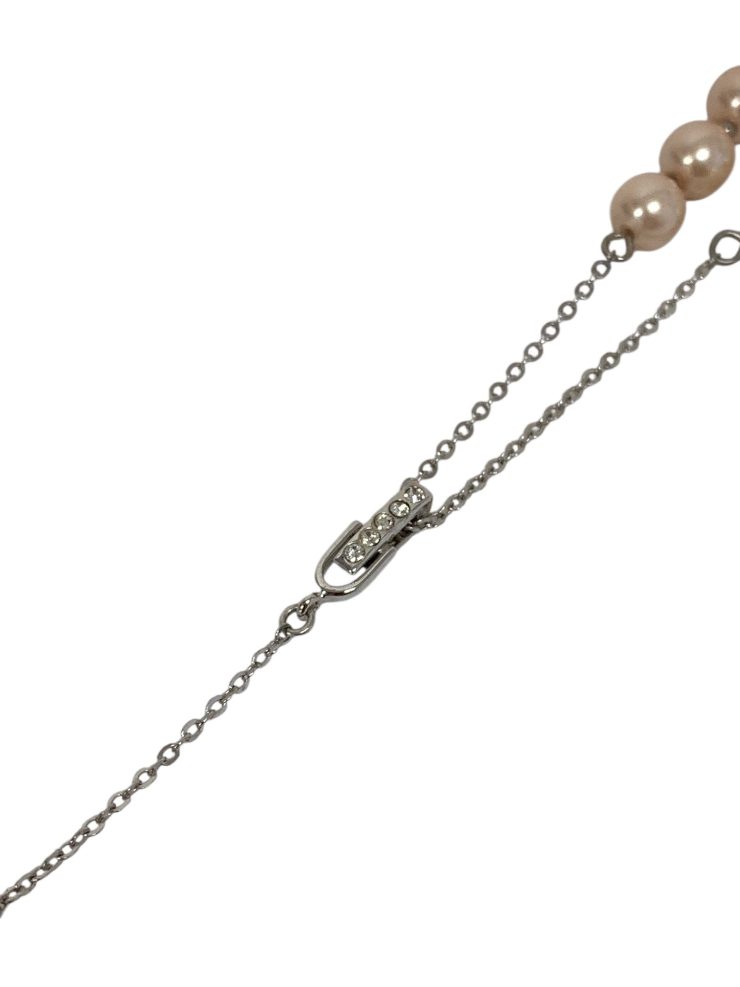 フォクシーブティック ネックレス Two Ways Swing シルバー フェイクパール 2way ITFZOZNQ0IFJ