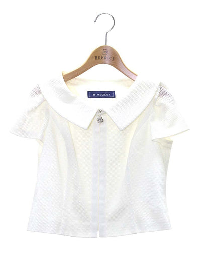 エムズグレイシー 524328 ジャケット 38 ホワイト IT12TZ1FYSA8