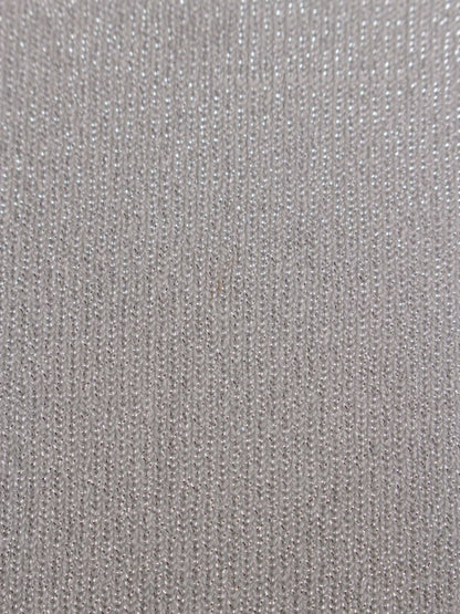 トゥービーシック W5N21-214-90 ニット 3 グレー パールビジュー ITCWJCNVAEAS