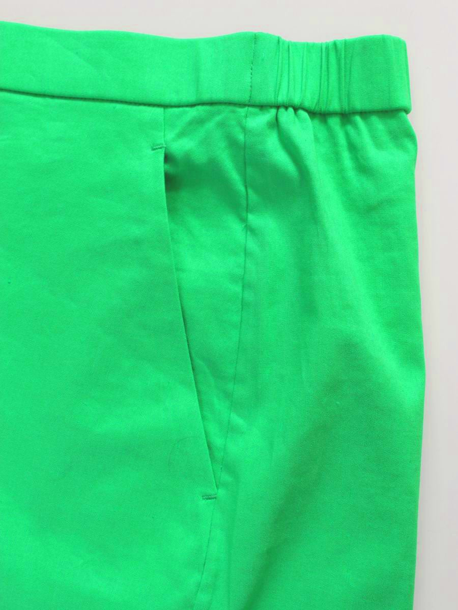 セオリーリュクス ウォッシャブルリネンタイトロングスカート 03-3107330-640-040 40 グリーン ‘23 IT8SO6BFQDGK