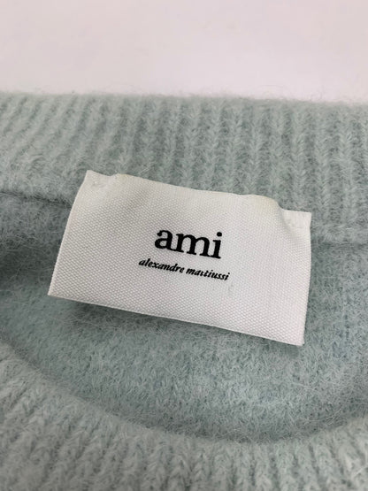 アミパリス Ami De Coeur クルーネック セーター UKS025.KN0032 XL ブルー IT20TMLGO41K