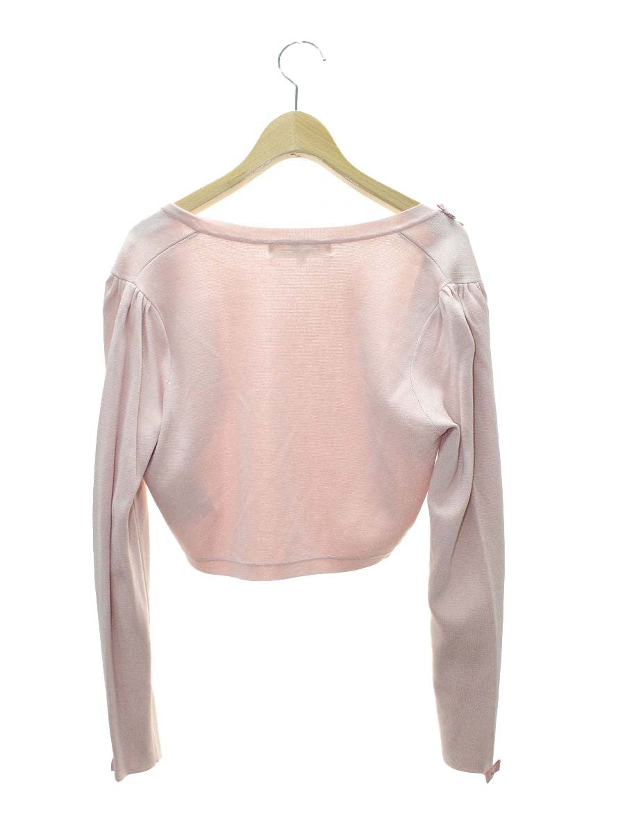 スーパービューティー カーディガン 42 ピンク リボン ITM6CSFFRULX