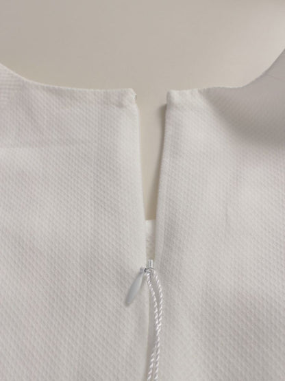 エリザ 27108131 ワンピース 2 ホワイト フラワーモチーフ ITI2Z0GKI2XL