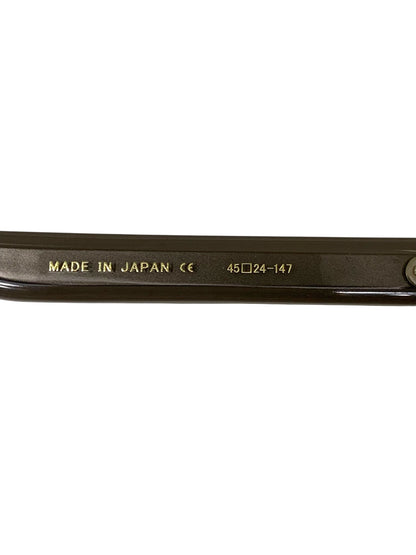 ドメスティックインターナショナル DI-1010 メガネ クリアグレー セルフレーム フルリム ウェリントンシェイプ ITQCG2O92BBO