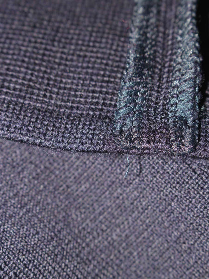 ルネ 6142540 ニットジャケット 36 ネイビー ノーカラー ITQ3GASBT9RM