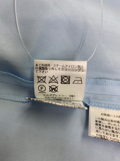 エムズグレイシー 小花刺しゅうレースワンピース 511116 ワンピース 42 ブルー チュール IT0SWJLTYSDU