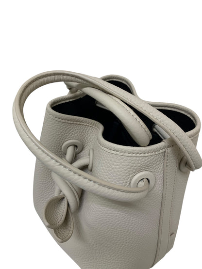ヴァジック BOND BAG ハンドバッグ ベージュ 巾着 レザー IT70MV9GQQFD