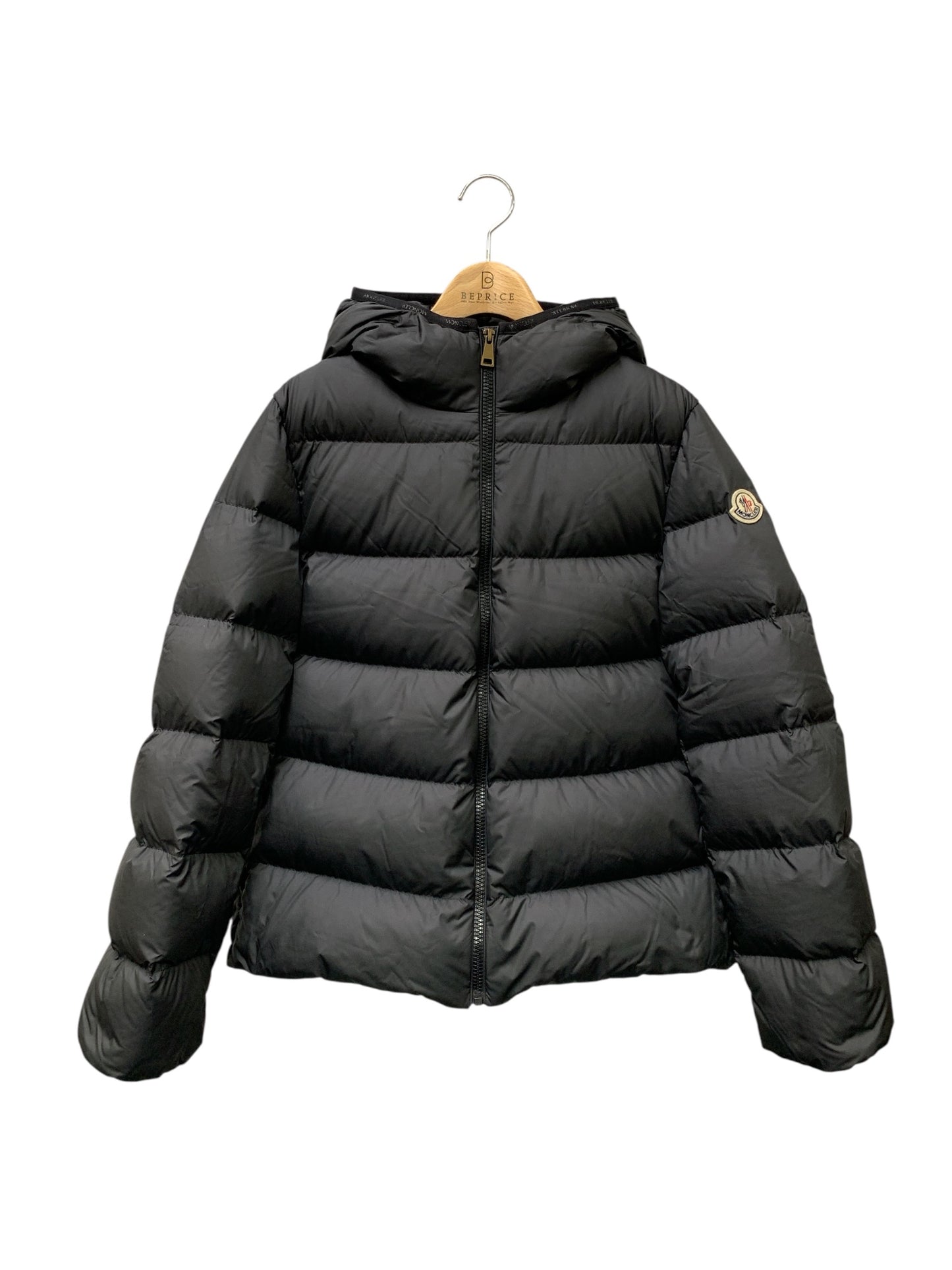 モンクレール BEULAH JACKET K29541A00040 ダウンジャケット 14anni164cm ブラック IT14GSP3B424