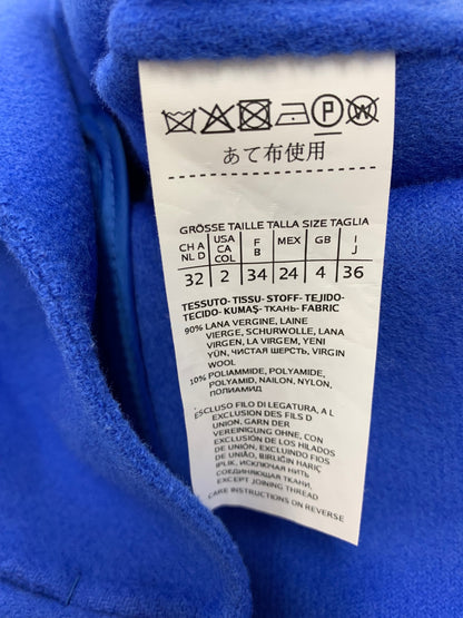 ウィークエンドマックスマーラ 504101076 ジャケット 36 ブルー ウール ITL6Y62PPUPW