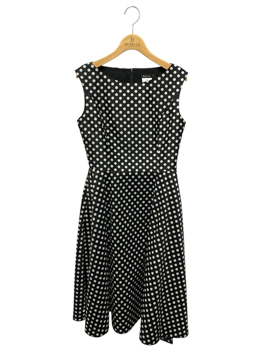 ルネ basic 5916280 ドレス ワンピース 34 ブラック ドット・水玉 ITXIJMP6Z734