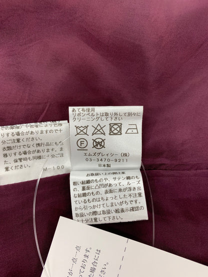 エムズグレイシー 917101 スカート 36 ベージュ フラワーモチーフ ジャカード ITSU3MYP962E