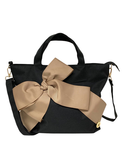 エムズグレイシー 294102 ハンドバッグ ブラック リボン 2way ITLM0H2IINLI