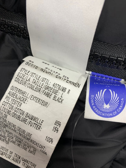 カナダグース 4078JMB R ダウンジャケット L ブラック ITPIBASPR43I