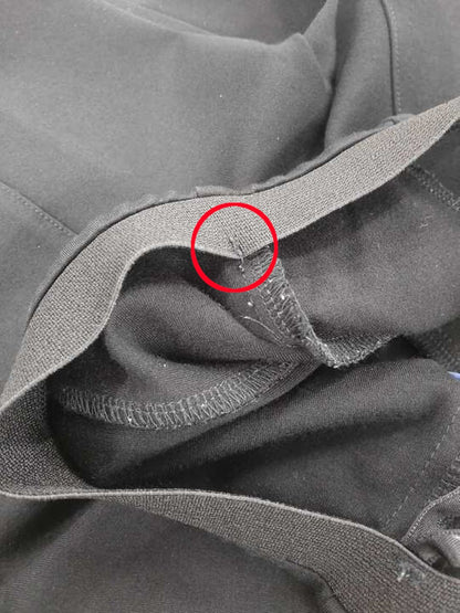 エムズグレイシー 216108 パンツ 38 ブラック クロップド  サイドジップ IT7XS8D3SWCG