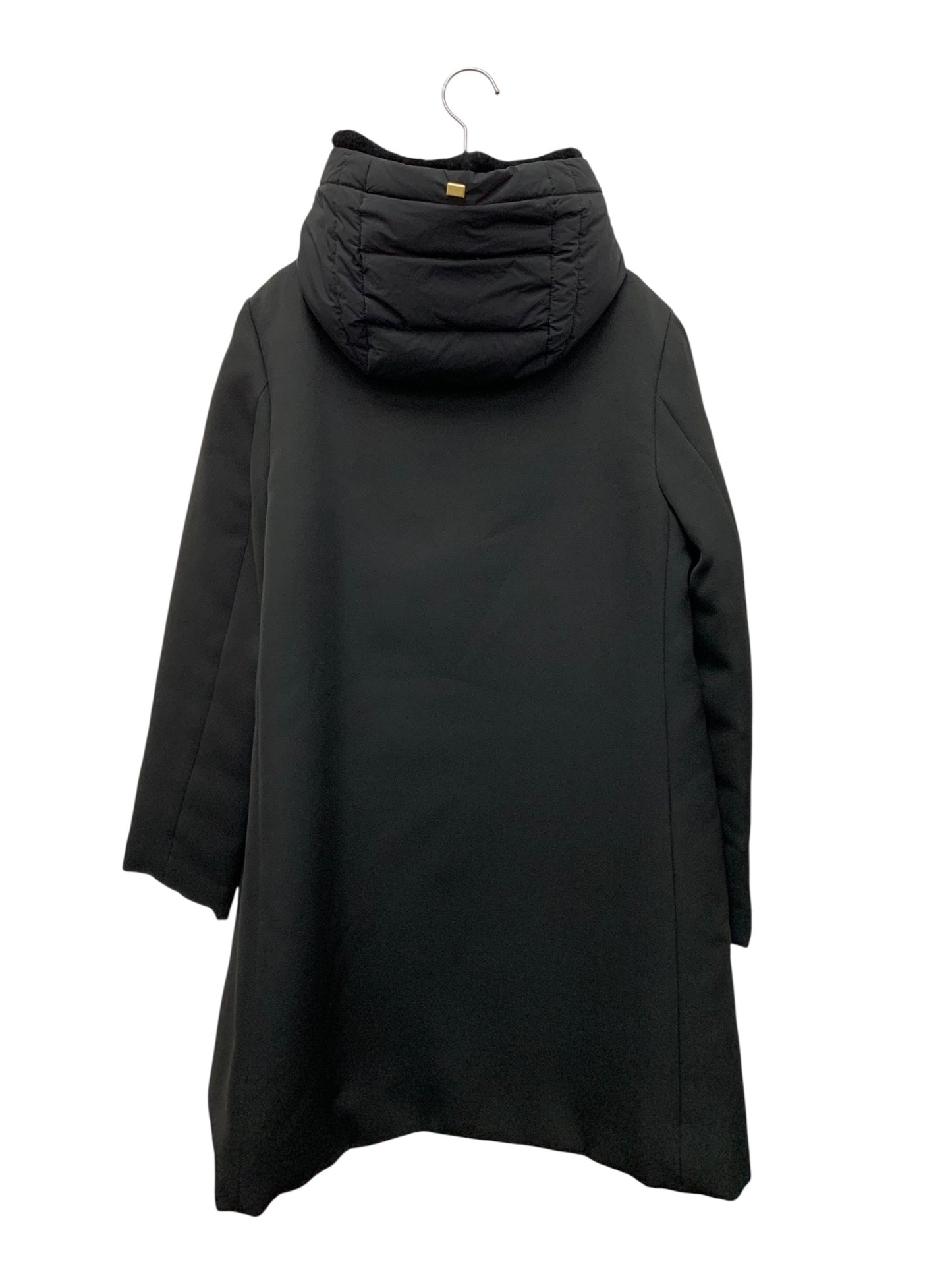 エムズグレイシー 919513 ダウンコート 40 ブラック ITA1XNI60CQO