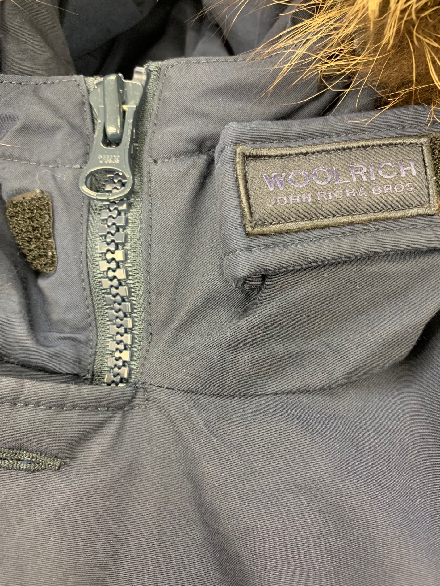 ウールリッチ 1702004 ダウンジャケット XS フォックスファー付き