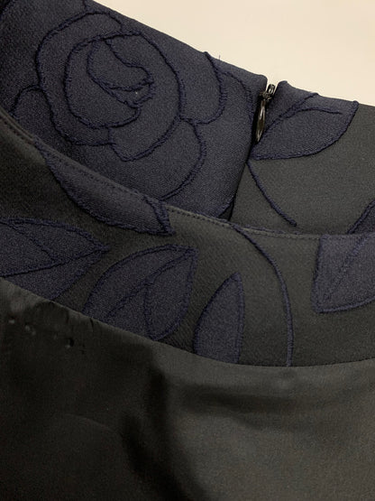 エムズグレイシー シャンブレージャガードローズワンピース 311612 38 ブラック ITJV4QR6J3WO