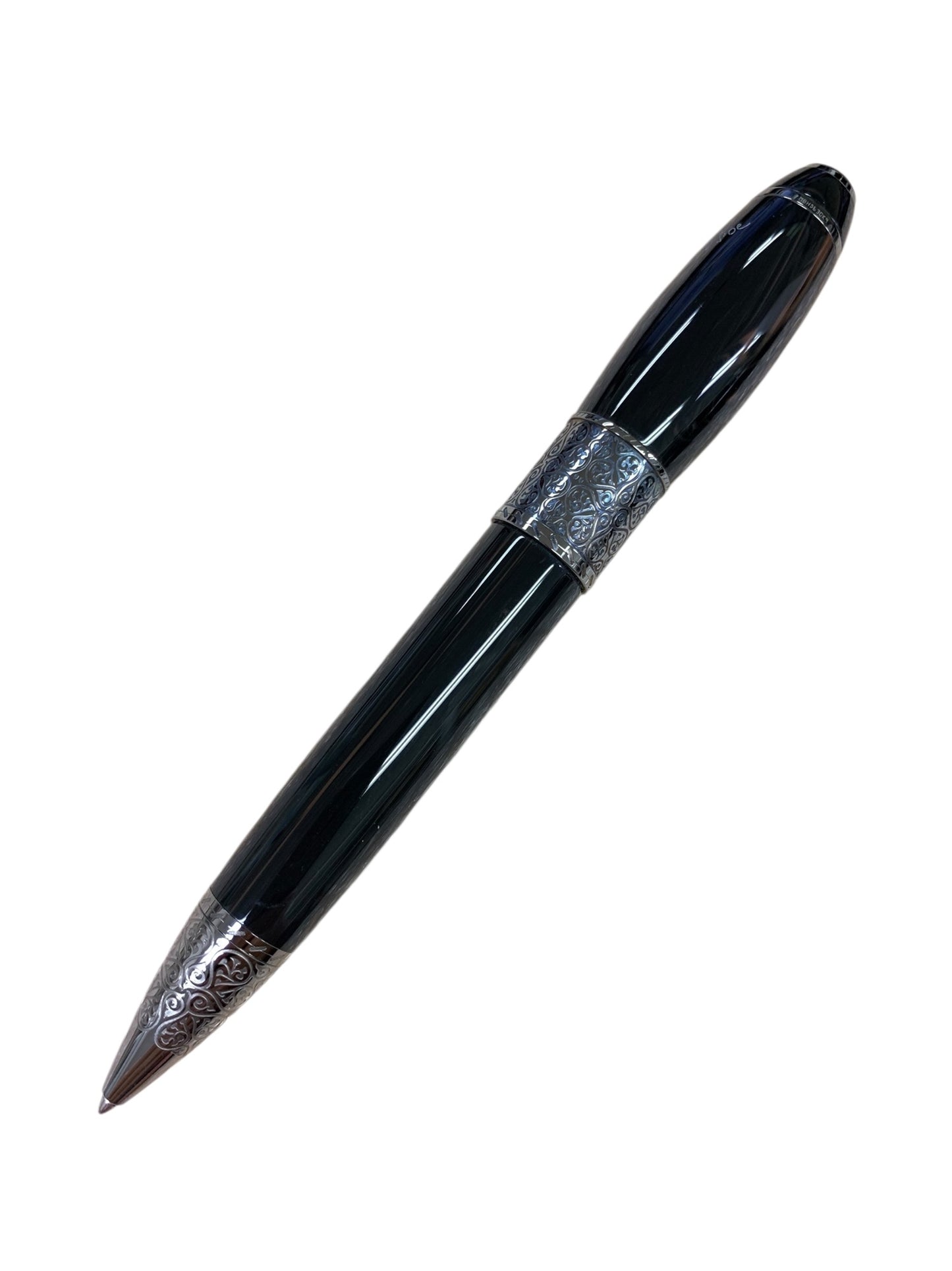 モンブラン 作家シリーズ 2014年 ダニエル･デフォー ボールペン ブラック 13000本限定 ITU7AI921H8O