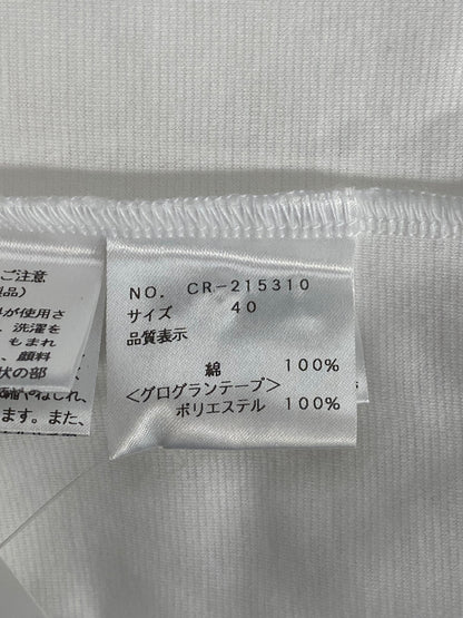 エムズグレイシー Bon Voyage カットソー 215310 40 ホワイト ITE58L1GCURU