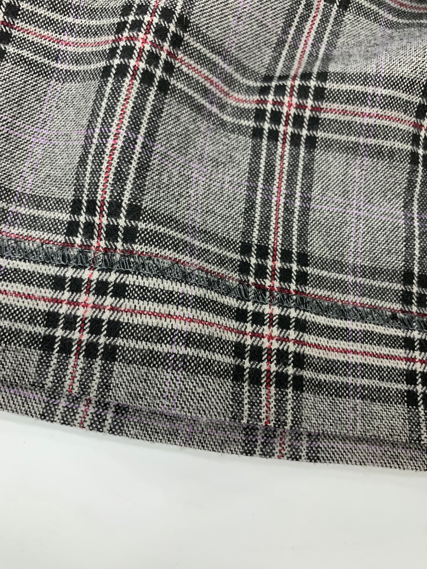 エムズグレイシー 316604 ワイドパンツ 40 グレー タータンチェック ITNNDCW7NP3W